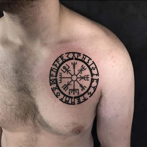 They are a great way to pay homage to ones. . Tattoo viking symbols